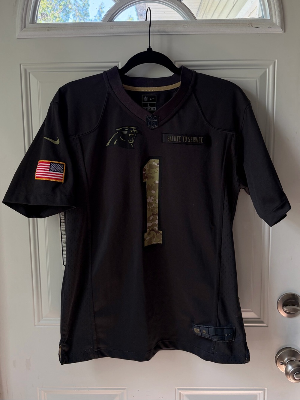 Nike Cam Newton Carolina Panthers Salute to Service Jersey 🏈